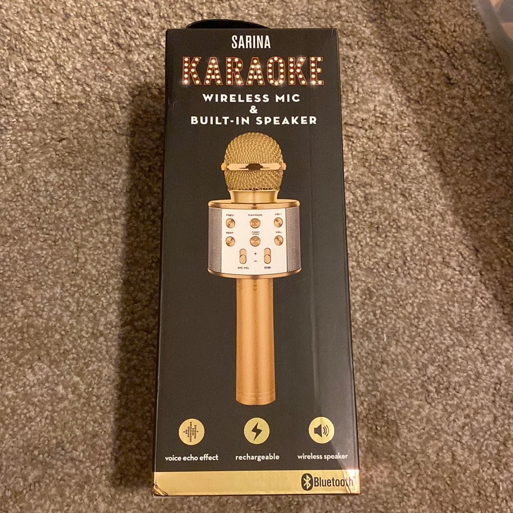 Sarina Karaoke Microphone Bluetooth